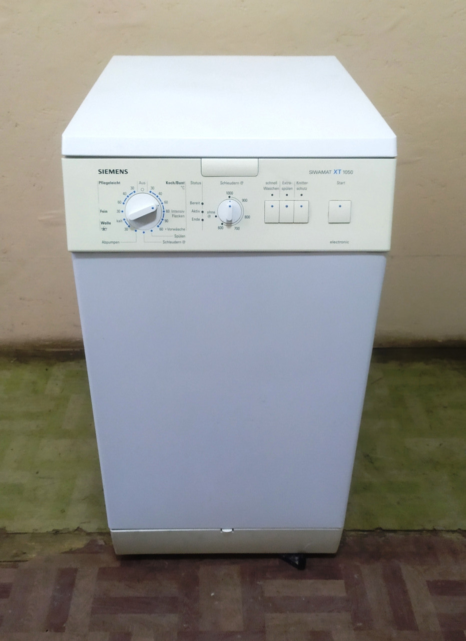 Немецкая Вертикальная Стиральная Машина Siemens Siwamat XT1050 Из ...