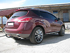 Фаркоп Nissan Murano Z51 2008-2014 (Нісан Мурано Z51) без підрізу бампера