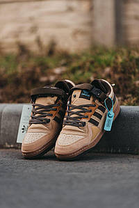 Чоловічі Кросівки Adidas Forum x Bad Benny Brown 40-41-42-43-44