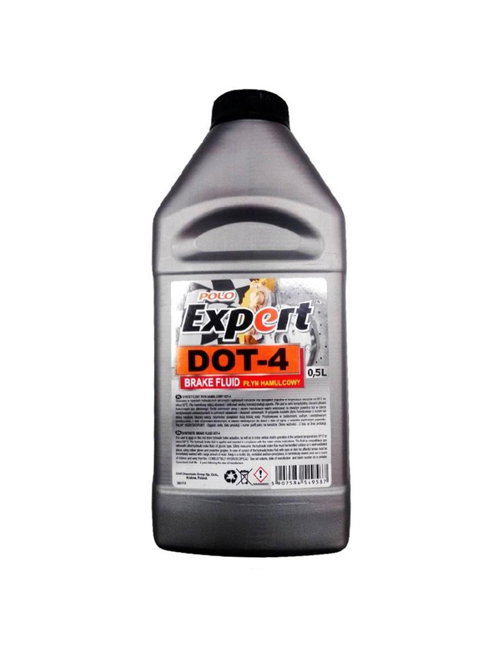 Гальмівна рідина EXPERT-Polo DOT4 0.5л