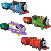 Набір паравозиків Томас і друзі Fisher-Price Thomas & Friends Motorized Character Trains, Set of 4 Engines