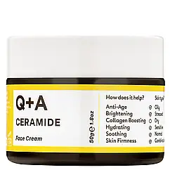 Захисний крем для обличчя з керамідами Q+A Ceramide Barrier Defence Face Cream 50  мл