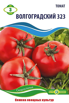 Насіння томату "Волгоградський 323" 3 г (тм "Агролінія"), фото 1