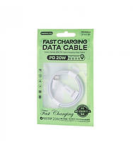Кабель Remax Dofon Series Type-C to Lightning 20W White (RC-C026), фото 3