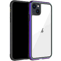 Чохол PC+TPU+Metal K-DOO Ares для Apple iPhone 13 mini (5.4") Чорний, TPU+PC Чохли, Aurora, TPU+PC, Протиударний, Накладка