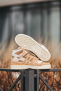 Чоловічі Кросівки Adidas Forum High Beige 42-44