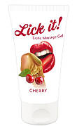 Оральне мастило Lick It! Cherry 50 мл (веганська)