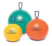 М'яч стрибун 53 см Original Pon Pon Normal помаранчевий L 98