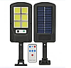 Вуличний ліхтар на стовп solar street BK120-6COB з датчиком руху (60), фото 7