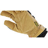 Рукавички утеплені тактичні Mechanix Wear M-Pact Insulated Leather Driver F9-360 Coyote LDMP-X95, фото 3