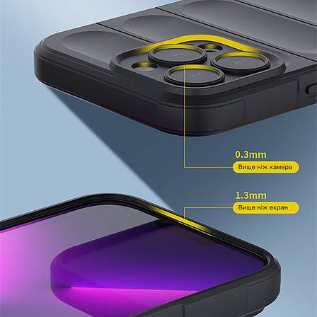 Силіконовий чохол Wavy для iPhone 11 Pro Steel, фото 3