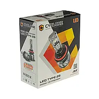 Автомобильные светодиодные LED лампы Cyclone LED H4 H/L 6000K type 28 2 шт