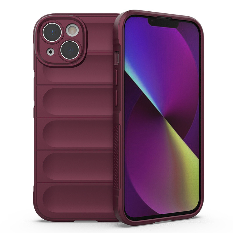 Силіконовий чохол Wavy для iPhone 14 Plus Fuchsia