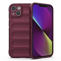 Силіконовий чохол Wavy для iPhone 14 Plus Fuchsia