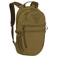 Рюкзак тактичний Highlander Eagle 1 Backpack 20L Coyote Tan (TT192-CT) Відділення для гідратора Знімний внутрішній органайзер