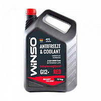 Антифриз WINSO G12 красный 10 л. ANTIFREEZE & COOLANT WINSO RED G12+ 10кг