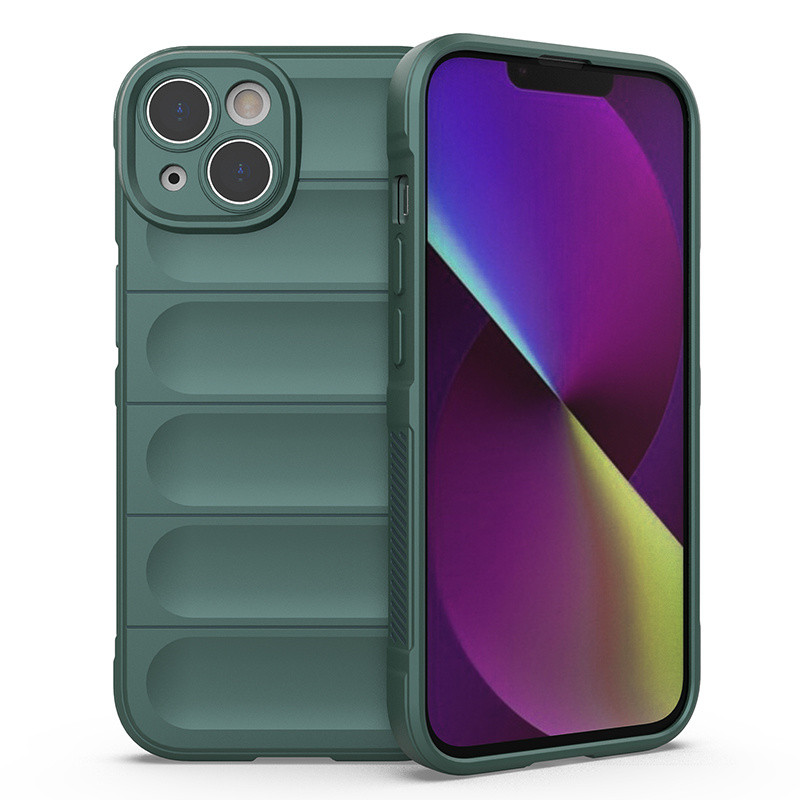 Силіконовий чохол Wavy для iPhone 14 Plus Pine Green