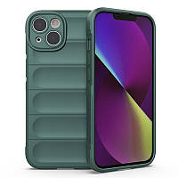 Силіконовий чохол Wavy для iPhone 14 Plus Pine Green