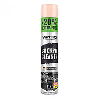 Поліроль для панелі приладів WINSO Cockpit Cleaner 750ml, персик. Поліроль торпеди Вінсо Персик