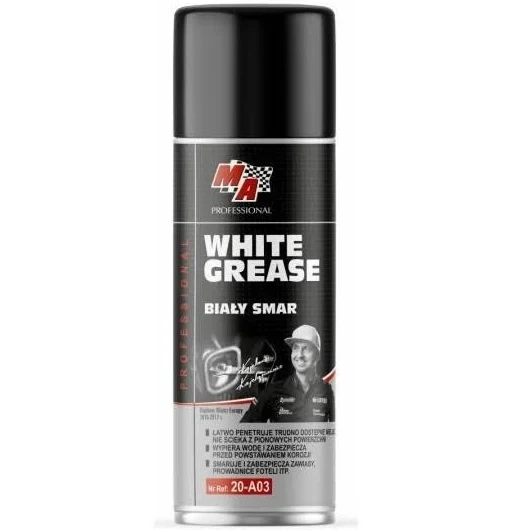 Змазка Біла Moje Auto White Grease 400 мл (20-A03)