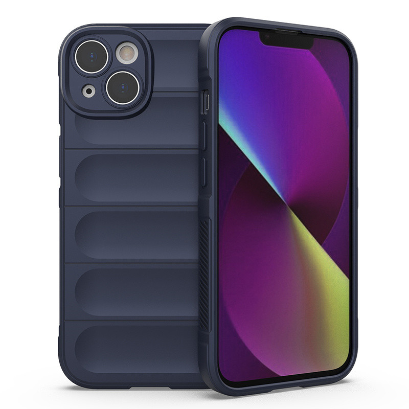 Силіконовий чохол Wavy для iPhone 14 Plus Dark Blue - фото 1 - id-p1761280982