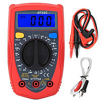 Мультиметр-тестер цифровой Digital Multimeter DT 33 C, термопара, подсветка