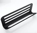 Полиця для ванної, душової кімнати під рушник металева, фото 5