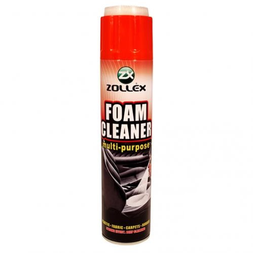 Пенный очиститель текстиля 650 мл Zollex Multi-Purpose Foam Cleaner \ Пенный очиститель Zollex + щетка - фото 1 - id-p1761688417