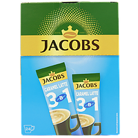 Кавовий напій 3в1 карамельне лате Якобс Jacobs caramel latte 24*12g 10пач/ящ (Код: 00-00013567)