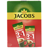 Кавовий напій 3в1 інтенсе Якобс Jacobs intense 24*12g 10пач/ящ (Код: 00-00013566)