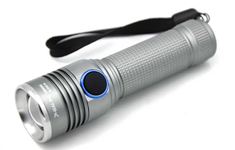 Ліхтарик на акумуляторі RI-S18-T6 Police з лінзою