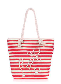 Літня сумка з якором POOLPARTY Anchor жовта Червоний