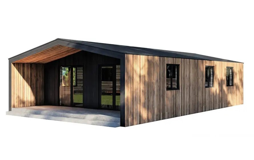 Барнхаус, сучасний модульний будинок 8.5х6 м під ключ від виробника