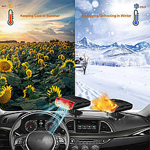 Автомобільний тепловентилятор/перегрівач Htonab, Amazon, Німеччина, фото 5