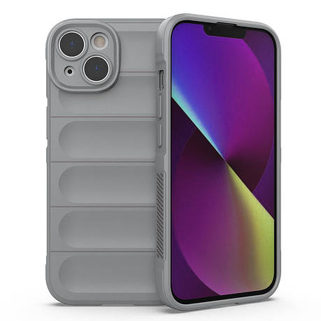 Силіконовий чохол Wavy для iPhone 14 Plus Silver, фото 1