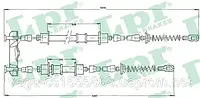 Трос ручного тормоза LPR C0572B на Opel Astra / Опель Астра