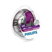 Галогенная лампа H1 Philips 12258VPS2 VisionPlus +60%