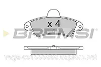 Тормозные колодки Bremsi BP2562 на Ford Mondeo / Форд Мондео