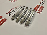 Хромовані накладки на ручки Mazda 3 2008-2012 р.в (Хром пластик)