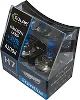 Галогенная лампа SOLAR StarBlue H7 12V 55W 4200K (2 шт.)