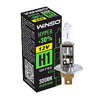 Галогеннная лампа Winso H1 12V 55W P14.5s HYPER +30%