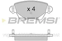 Гальмівні колодки Bremsi BP2927 на Ford Mondeo / Форд Мондео