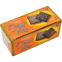 Шоколад з апельсиновою начинкою Orange Thins Ashleys Великобританія 150г