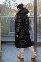 Куртка подовжена зимова, фото 4