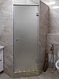Двері для душу з матованого скла 700 х 2000 мм., фото 2