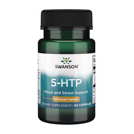 Swanson 5-HTP 50 mg 60 Caps, фото 1