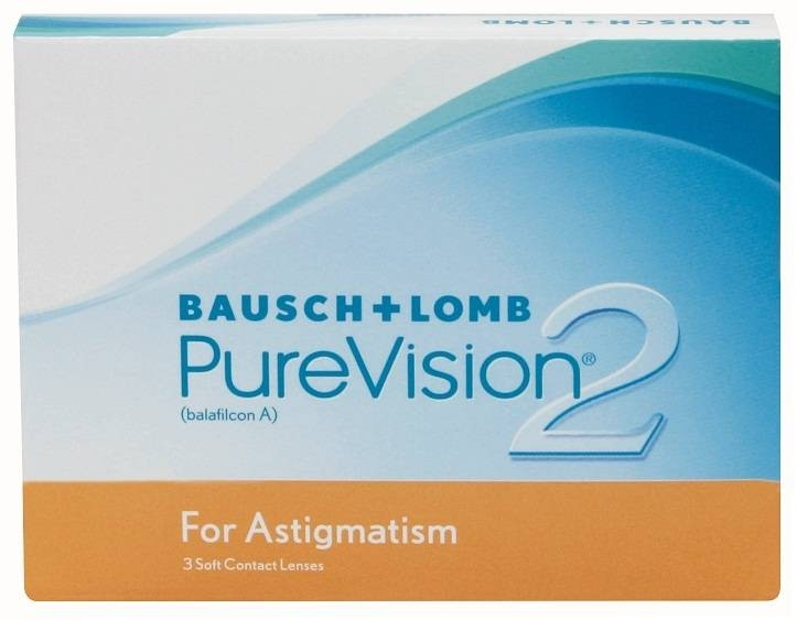 Торичні Контактні лінзи PureVision2 For Astigmatism