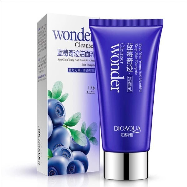 Пінка BioAqua для вмивання з екстрактом чорниці CLEANER WONDER, 100г.