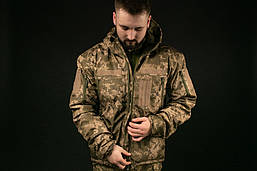 Куртка зимова тактична для ЗСУ виготовлена з тканини Дюспо ( Осінь / Зима )