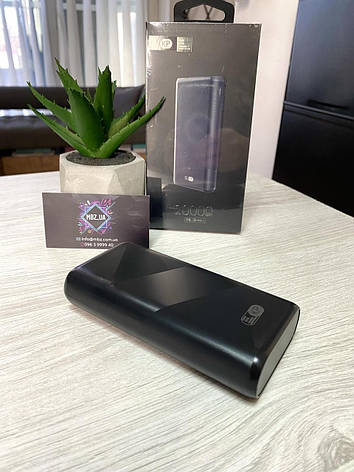 Power Bank KP PD-24 20000 mAh 18W2xUSB Повербанк, портативна батарея зі швидкою зарядкою, фото 1
